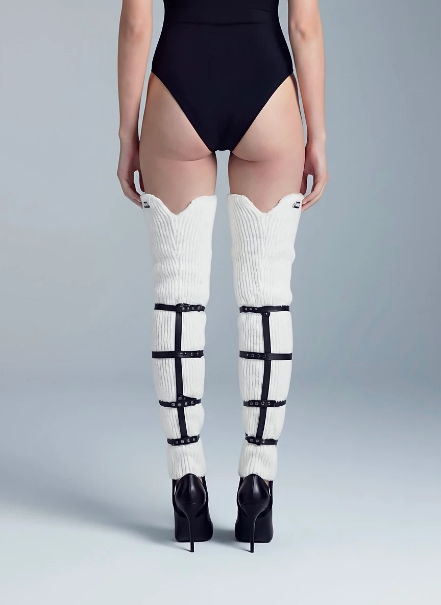PIMP UP™ HOT SOCKS — vue de dos avec harnais