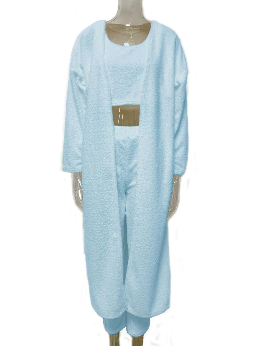 3 - Piece Fuzzy Fleece Loungewear Set - Pimp Up ™️