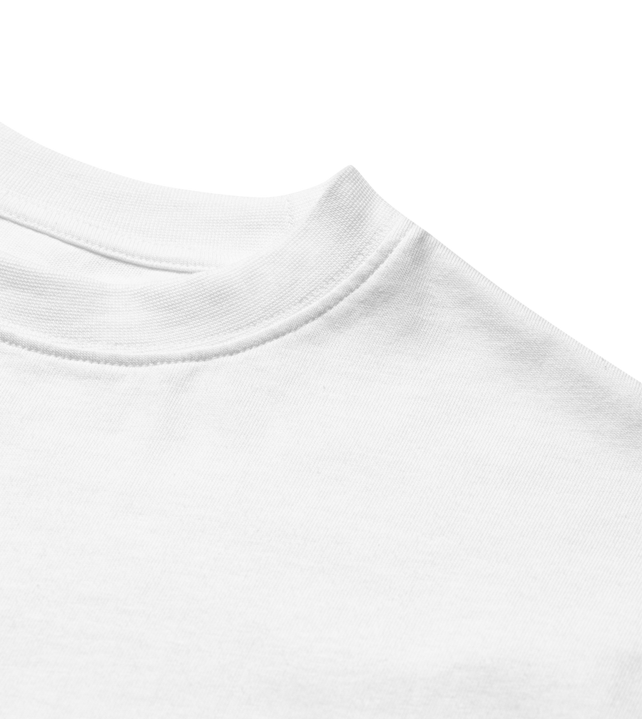 PIMP UP™ ROBE TEE SHIRT BLANC